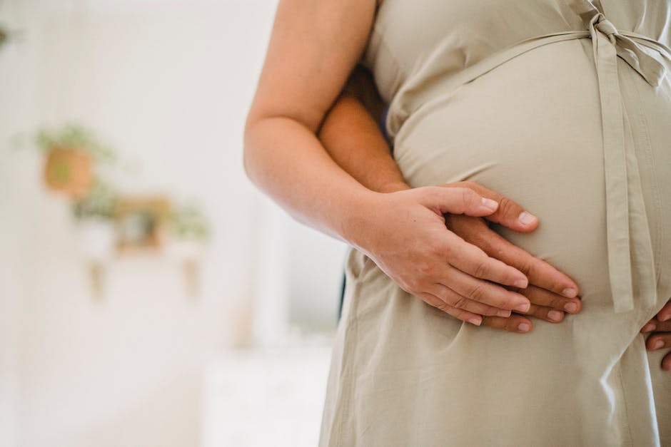  Schwangerschaft: Wann reißt der Bauch?